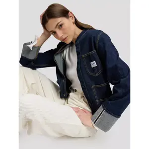 Women's long-sleeved overshirt Lee Selvedge image-5