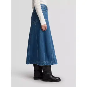 Denim skirt for women Lee Torrential image-3