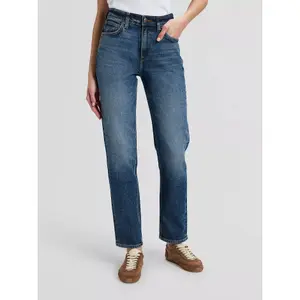 Dames Straight jeans Lee Carol Dark Cobalt image-2