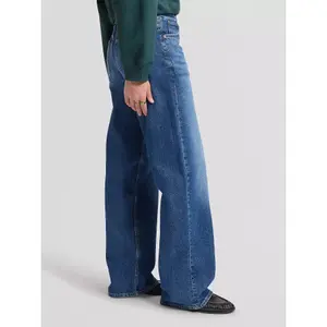 Women's jeans Lee Rider Mid Turn Straight image-4