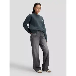 Women's jeans Lee Rider Mid Turn Straight image-1