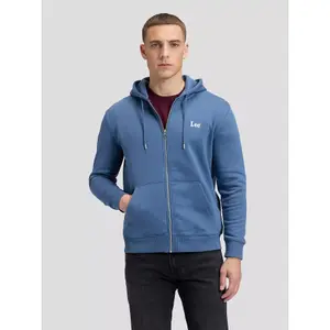 Sudadera con capucha y cremallera Lee Ess image-1