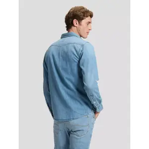 Klassisk jeansskjorta med lång ärm Lee image-2