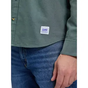 Long-sleeved denim shirt Lee Just Me image-5