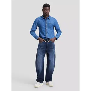 Wide Leg Jeans Lee Barrel image-5