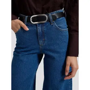 Oval Buckle Women's Belt Lee image-1
