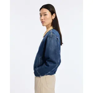Giacca in jeans donna Lee image-3