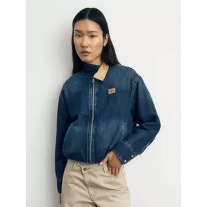 Giacca in jeans donna Lee image-5