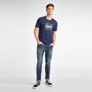 T-shirt Lee Camo Package Dark Navy image-1