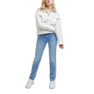 Pantalones vaqueros rectos de la mujer Lee Marion image-1