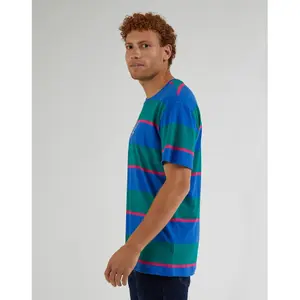 Lässiges gestreiftes T-Shirt Lee 80S Ferris image-2