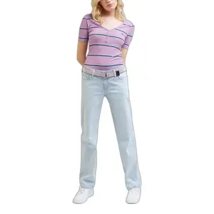 Jeans niedrige Taille Frau Lee Jane image-1