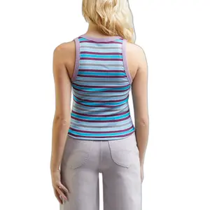 T-shirt de mulher Lee 70S Rib Top Shasta image-3