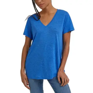 T-Shirt mit V-Ausschnitt, Damen Lee image-0