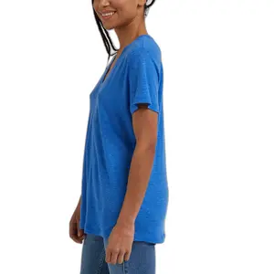 T-Shirt mit V-Ausschnitt, Damen Lee image-1