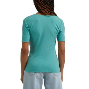 T-Shirt mit V-Ausschnitt, Damen Lee image-3