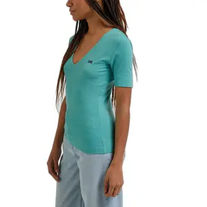 T-Shirt mit V-Ausschnitt, Damen Lee image-2