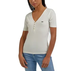 T-shirt för kvinnor Lee Henley image-1