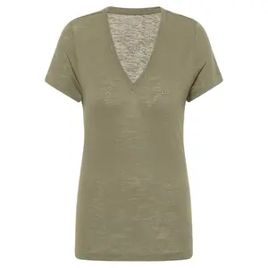 T-Shirt mit V-Ausschnitt, Damen Lee image-0