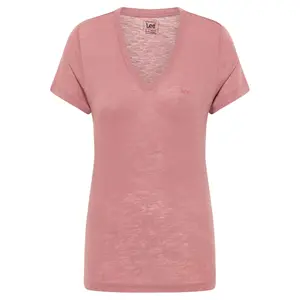 T-Shirt mit V-Ausschnitt, Damen Lee image-0