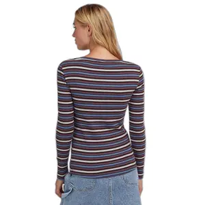 Camiseta de manga larga para mujer Lee Rib image-2