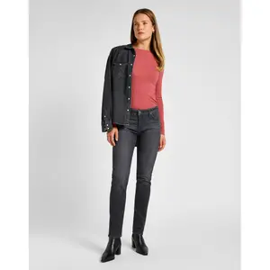 T-shirt manches longues col bateau femme Lee image-1