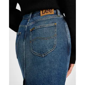 Falda vaquera Lee Midi image-4