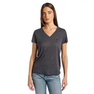 Camiseta de mujer con cuello de pico Lee image-0