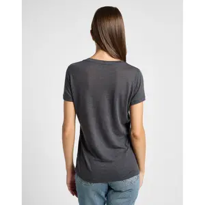 Camiseta de mujer con cuello de pico Lee image-2