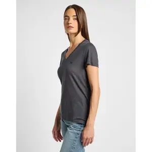 Camiseta de mujer con cuello de pico Lee image-3