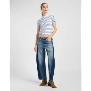 T-shirt cropped riscado mulher Lee image-1