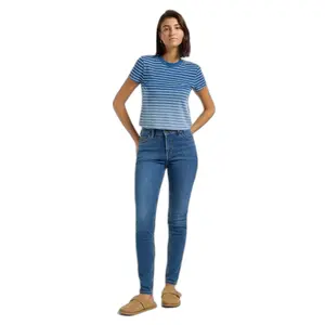 T-shirt cropped riscado mulher Lee image-1