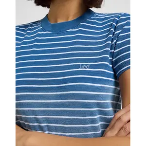 T-shirt cropped riscado mulher Lee image-4
