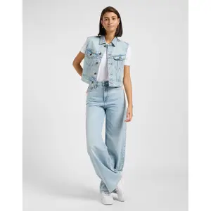 Frauen Wide Leg Jeans Lee Stella A Line Calm image-1