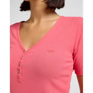 T-shirt de mulher Lee Henley image-4