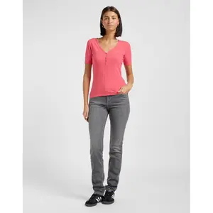 T-shirt de mulher Lee Henley image-1