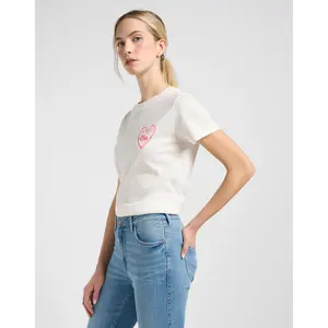 T-shirt de mulher Lee Small Logo image-1