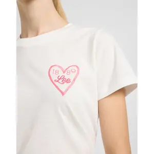 T-shirt de mulher Lee Small Logo image-4