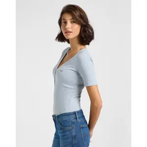 T-shirt de mulher Lee Henley image-3