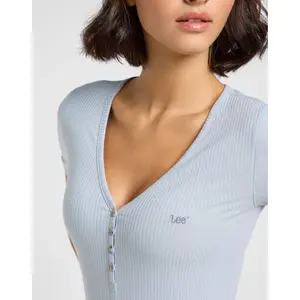 T-shirt de mulher Lee Henley image-4