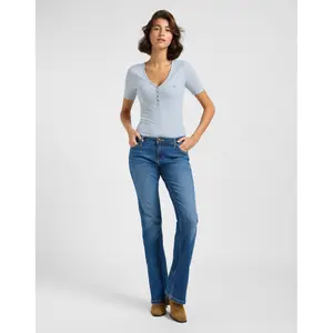 T-shirt de mulher Lee Henley image-1