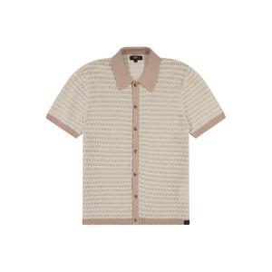 Kurzarm-Pullover mit Knöpfen Lee