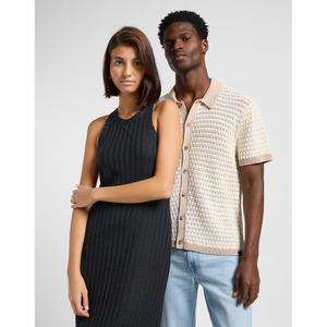 Kurzarm-Pullover mit Knöpfen Lee image-2