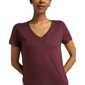 T-shirt col v femme Lee image-4