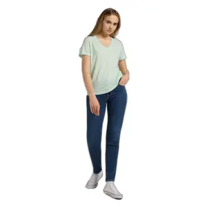 T-shirt col V femme Lee image-0