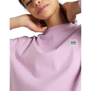 T-shirt femme Lee Seasonal Long Sleeve Sugar Lila image-4