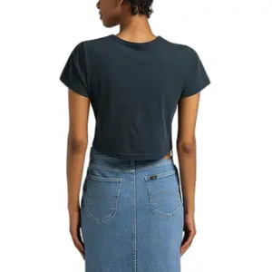 T-shirt femme Lee Shrunken Cropped image-2