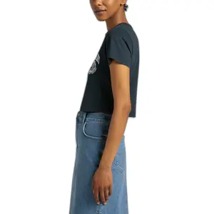 T-shirt femme Lee Shrunken Cropped image-3