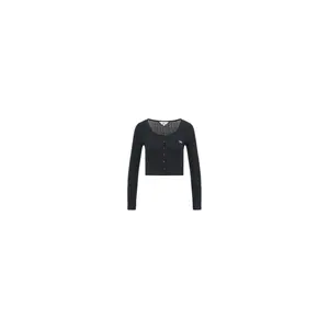 Cardigan côtelé court femme Lee Union-All image-0