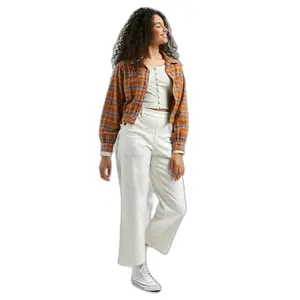 Cardigan côtelé court femme Lee image-3